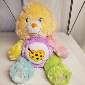 Special Editon Care Bears Work Of Heart Bear Plush 8” plush Stuffed Animal 2005